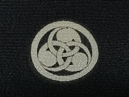 平和屋着物■豪華駒刺繍　風景文　正絹　逸品　CABG6681xe
