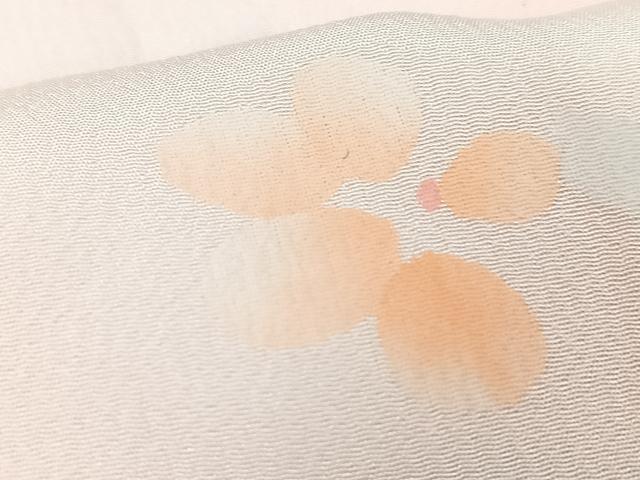 平和屋着物■長襦袢　袷　舞花文　正絹　逸品　CABG6683xe