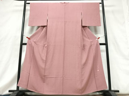 平和屋着物■江戸小紋　華山作　草木染　鮫小紋柄　正絹　逸品　CABG6703xe