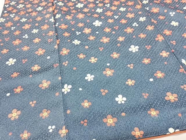 平和屋着物■訪問着　花尽くし　鮫小紋柄　正絹　逸品　CABG6711xe