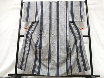 平和屋着物■上質な紬　間道　正絹　逸品　CABG6714xe