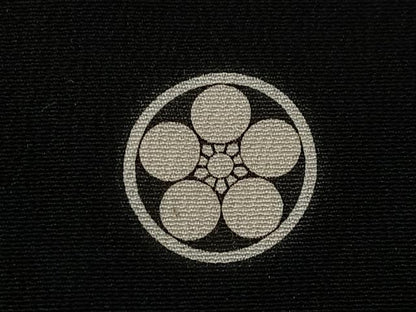 平和屋着物■豪華黒留袖　駒刺繍　御所車花文　金彩　正絹　逸品　CABG6717xe