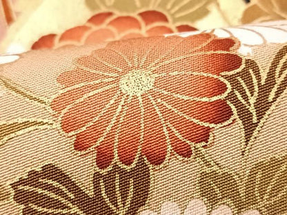 平和屋着物■豪華黒留袖　御所車草花文　金彩　正絹　逸品　CABG6718xe