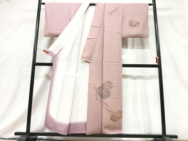 平和屋着物■訪問着　文箱花文　正絹　逸品　CABG6746xe