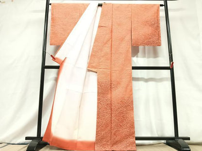 平和屋着物■上質な紬　扇文　正絹　逸品　CABG6749xe