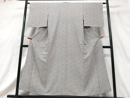 平和屋着物■上質な小紋　花尽くし　正絹　逸品　CABG6751xe