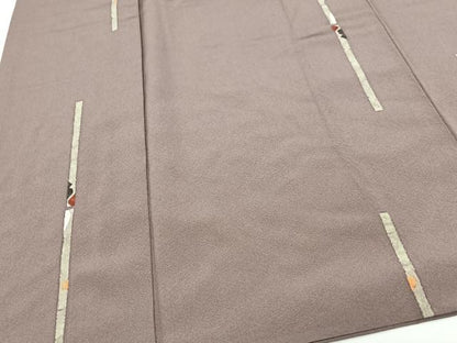 平和屋着物■上質な小紋　幾何学文様　正絹　逸品　CABG6753xe