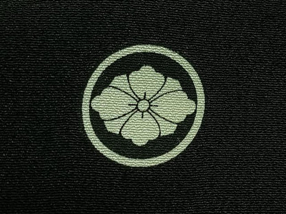 平和屋着物■豪華黒留袖　文箱短冊花鳥文　金彩　正絹　逸品　CABG6769xe