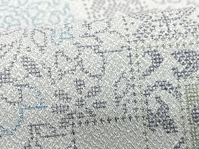 平和屋着物■小紋　正倉院草花文　洗える着物　CABG6773xe