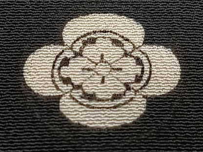 平和屋着物■豪華黒留袖　駒刺繍　尾長鳥花文　金彩　正絹　逸品　CABG6809xi