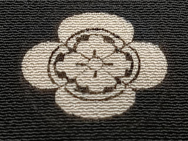 平和屋着物■豪華黒留袖　駒刺繍　尾長鳥花文　金彩　正絹　逸品　CABG6809xi