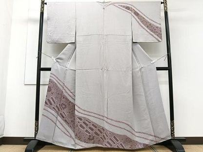 平和屋着物■訪問着　絞り　辻が花　正絹　逸品　CABG6826xi