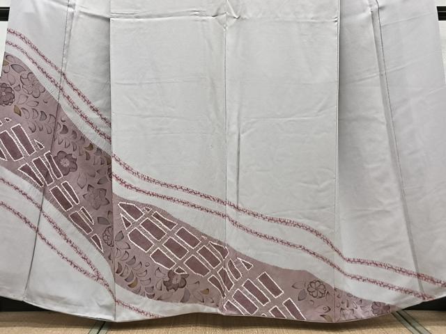 平和屋着物■訪問着　絞り　辻が花　正絹　逸品　CABG6826xi