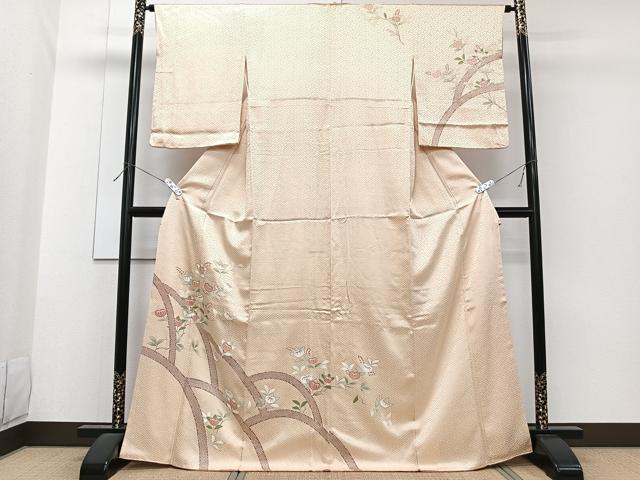 平和屋着物■訪問着　橘　金彩　西武百貨店扱い　正絹　逸品　CABG6834xi