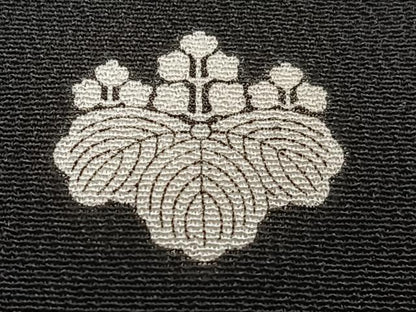 平和屋着物■豪華黒留袖　駒刺繍　道長花鳥文　金彩　正絹　逸品　CABG6835xi