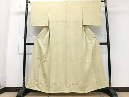 平和屋着物■豪華色留袖　幾何学地紋　金糸　正絹　逸品　CABG6841xi