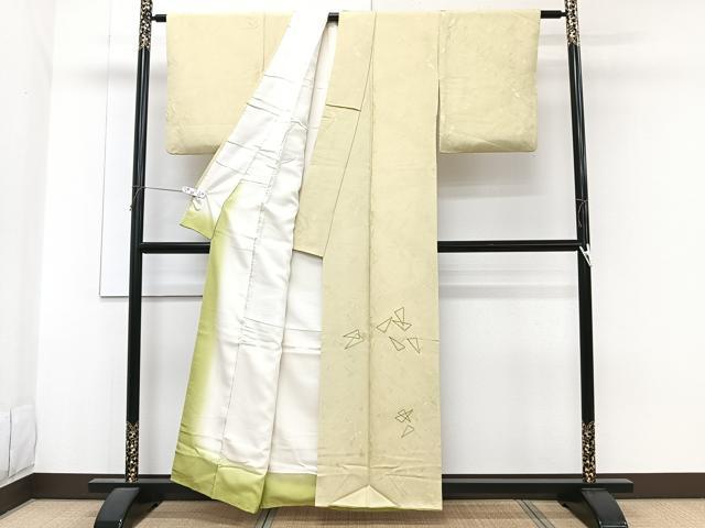 平和屋着物■豪華色留袖　幾何学地紋　金糸　正絹　逸品　CABG6841xi