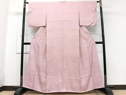 平和屋着物■訪問着　江戸小紋　作家物　菱花文　正絹　逸品　CABG6850xi