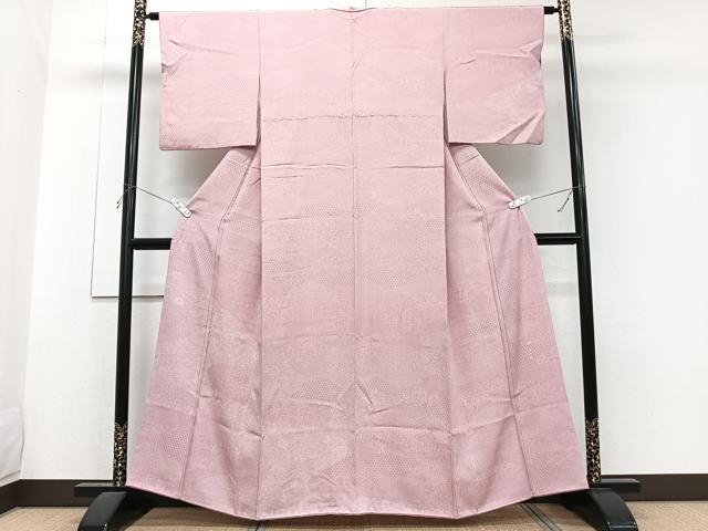 平和屋着物■訪問着　江戸小紋　作家物　菱花文　正絹　逸品　CABG6850xi