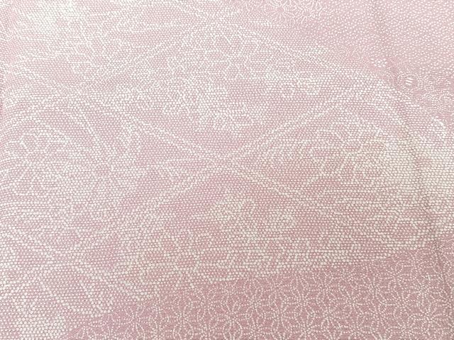平和屋着物■訪問着　江戸小紋　作家物　菱花文　正絹　逸品　CABG6850xi