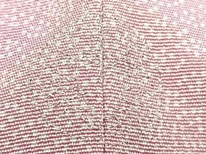 平和屋着物■訪問着　江戸小紋　作家物　菱花文　正絹　逸品　CABG6850xi