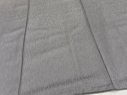 平和屋着物■上質な色無地　煤色　正絹　逸品　CABG6886xi