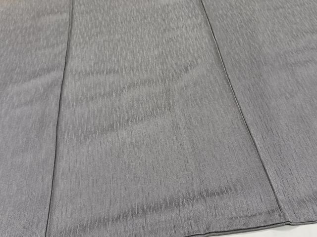 平和屋着物■上質な色無地　煤色　正絹　逸品　CABG6886xi