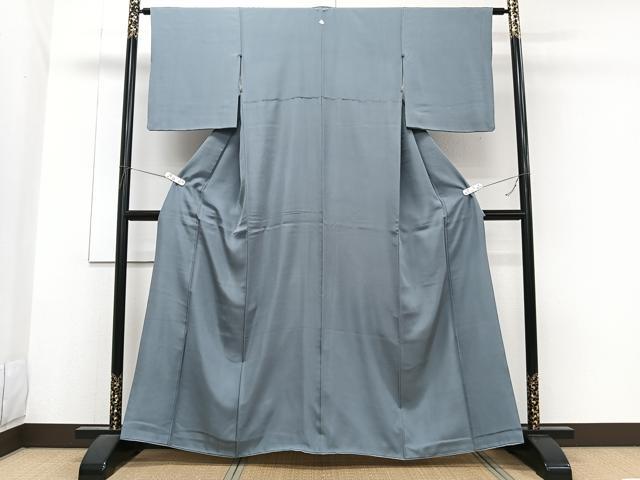 平和屋着物■上質な色無地　舛花色　正絹　逸品　CABG6887xi