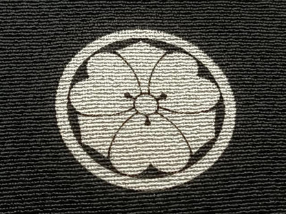 平和屋着物■豪華黒留袖　駒刺繍　鏡浦鳳凰花文　金彩　正絹　逸品　CABG6893xi