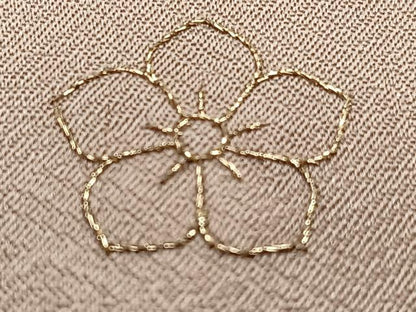 平和屋着物■豪華色留袖 駒刺繍 飛鶴松文 暈し染め 金彩 正絹 逸品 CABG6906xi