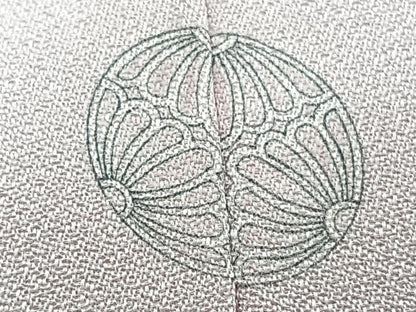 平和屋着物■訪問着 刺繍 流水船松文 暈し染め 正絹 逸品 CABG6908xi