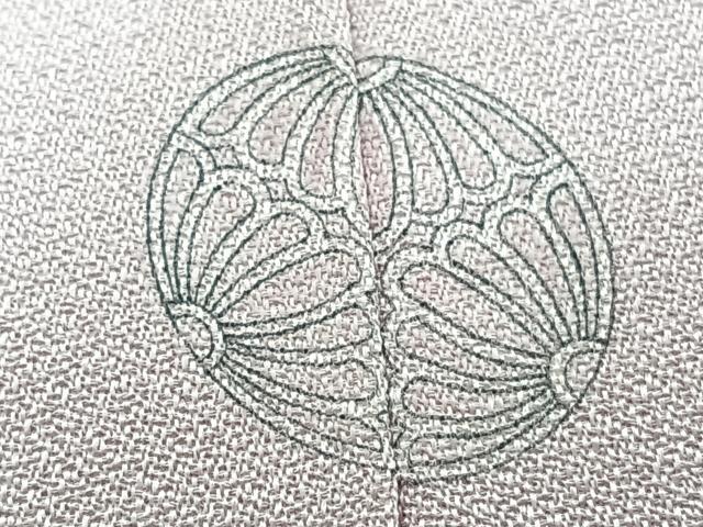 平和屋着物■訪問着 刺繍 流水船松文 暈し染め 正絹 逸品 CABG6908xi