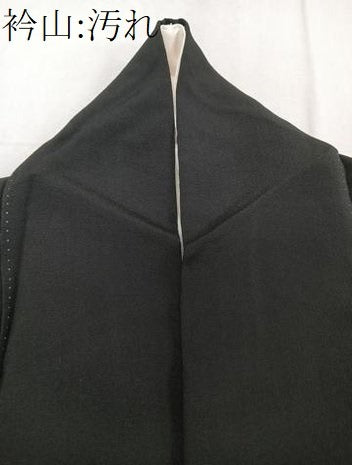 平和屋着物■豪華黒留袖 変わり正倉院花文 金糸 正絹 逸品 CABG6913xi
