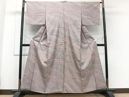 平和屋着物■本場染大島紬 鹿の子文様 正絹 逸品 CABG6914xi