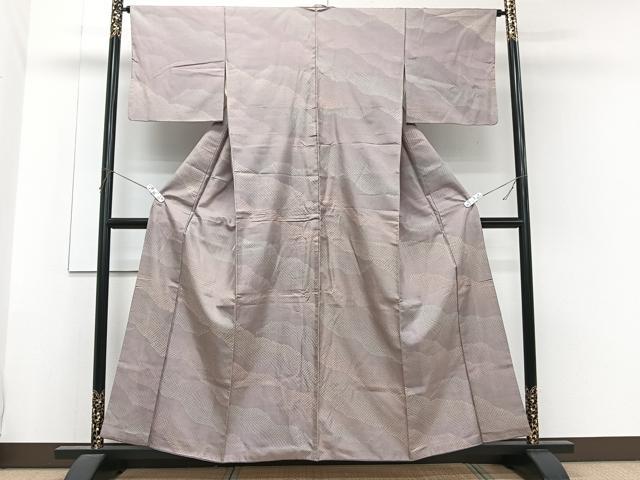 平和屋着物■本場染大島紬 鹿の子文様 正絹 逸品 CABG6914xi
