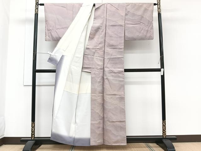 平和屋着物■本場染大島紬 鹿の子文様 正絹 逸品 CABG6914xi