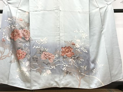 平和屋着物■訪問着 枝花文 暈し染め 金彩 正絹 逸品 CABG6917xi