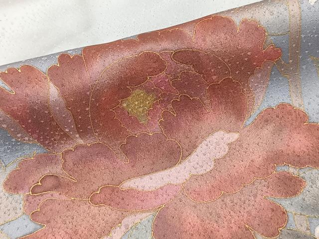 平和屋着物■訪問着 枝花文 暈し染め 金彩 正絹 逸品 CABG6917xi