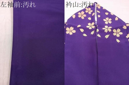 平和屋着物■訪問着　貝合わせ宝花文　金彩　胴抜き仕立て　洗える着物　CABG6929xi