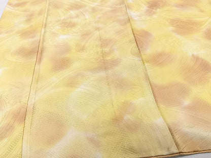 平和屋着物■上質な小紋　立波地紋　暈し染め　正絹　逸品　CABG6933xi