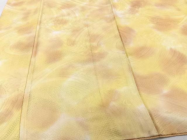 平和屋着物■上質な小紋　立波地紋　暈し染め　正絹　逸品　CABG6933xi