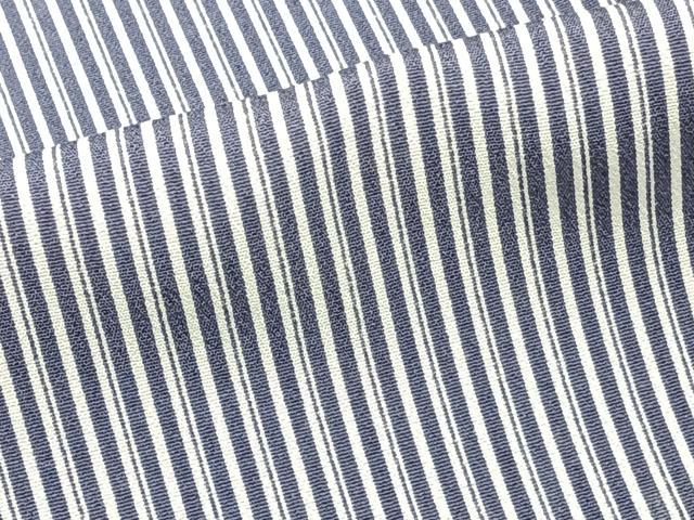 平和屋着物■上質な小紋　縞　正絹　逸品　未使用　CABG6946xi