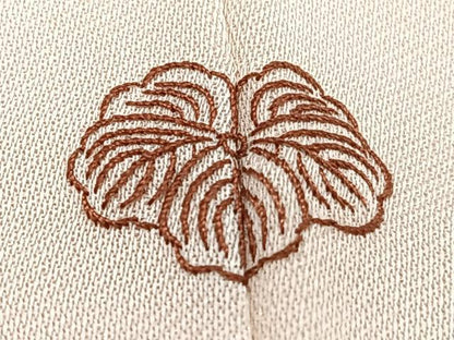 平和屋着物■訪問着　絵霞草花文　金彩　正絹　逸品　CABG6958xi
