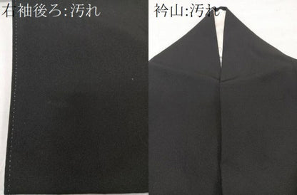 平和屋着物■豪華黒留袖　作家物　立波飛鳥花文　松竹梅　暈し染め　金通し地　正絹　逸品　CABG6959xi
