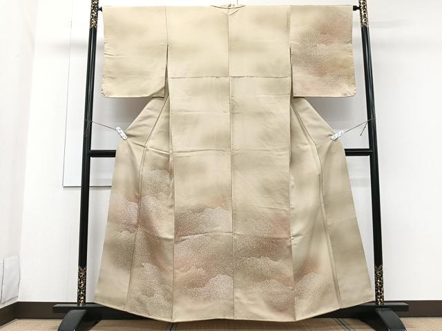 平和屋着物■訪問着 霞文 暈し染め 正絹 逸品 CABG6962xi
