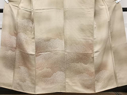 平和屋着物■訪問着 霞文 暈し染め 正絹 逸品 CABG6962xi