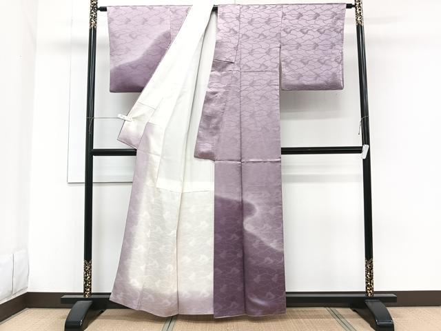 平和屋着物■訪問着　雲重ね文　暈し染め　正絹　逸品　CABG6977xi