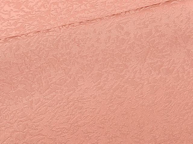 平和屋着物■上質な色無地　甚三紅色　正絹　逸品　CABG6985xi