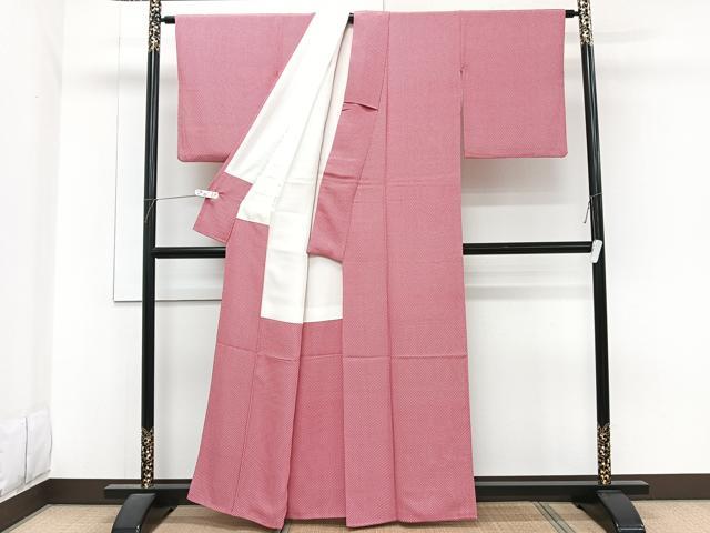 平和屋着物■江戸小紋　花菱文　正絹　逸品　CABG6991xi