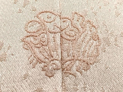 平和屋着物■訪問着 絞り 刺繍 松皮菱花文 金彩 正絹 逸品 CABG6993xi
